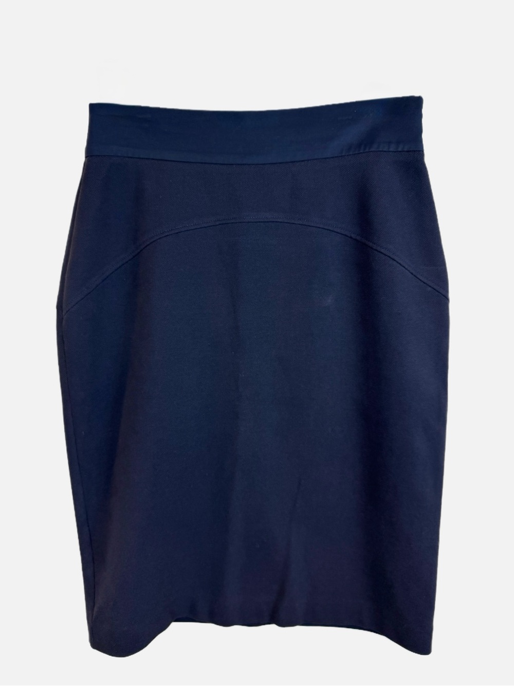 Diane Von Furstenberg | Navy Blue Marta Pencil Skirt, 10